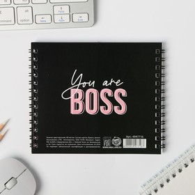 

Двойной блокнот Boss Girl