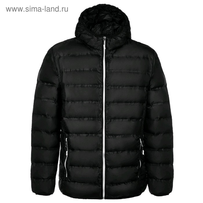 фото Куртка пуховая мужская tarner comfort, размер xl, цвет чёрный stride