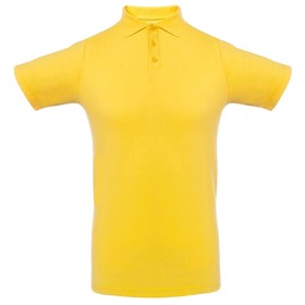 Рубашка поло мужская Virma light, размер M, цвет жёлтый Ош