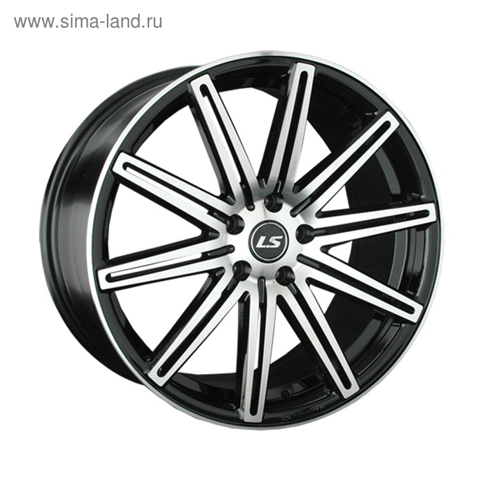 фото Диск литой ls 590265 (lcr 7103 - ls 754) 8,5x19 5x114,3 et40 d67,1 bkf ls wheels