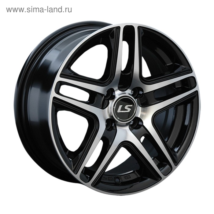 фото Диск литой ls 590606 (lcr 378 - ls 802) 6,5x15 5x114,3 et39 d73,1 bkf ls wheels