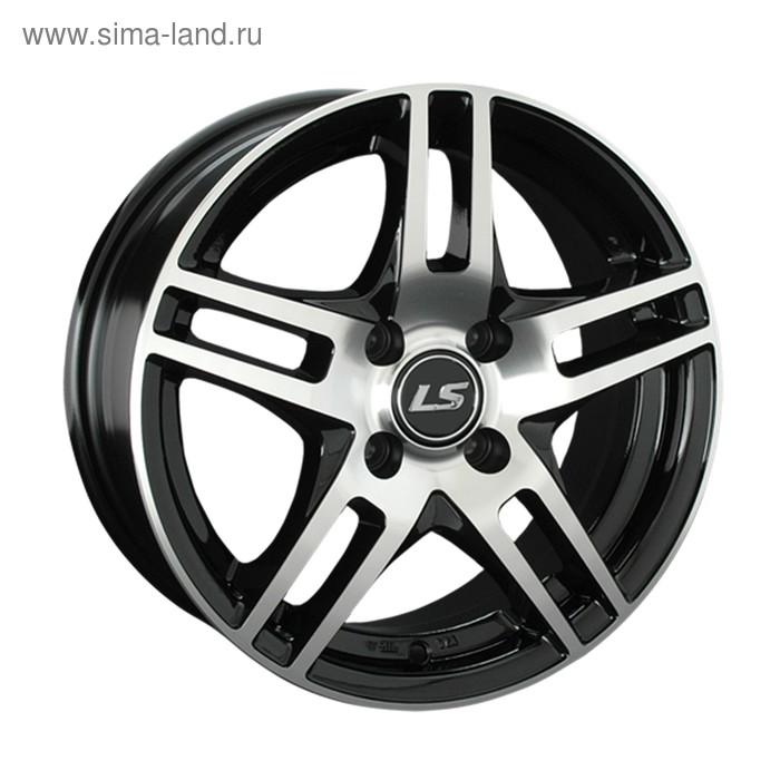 фото Диск литой ls 591378 (lcr 7617 - ls 281) 6x14 5x100 et35 d57,1 bkf ls wheels