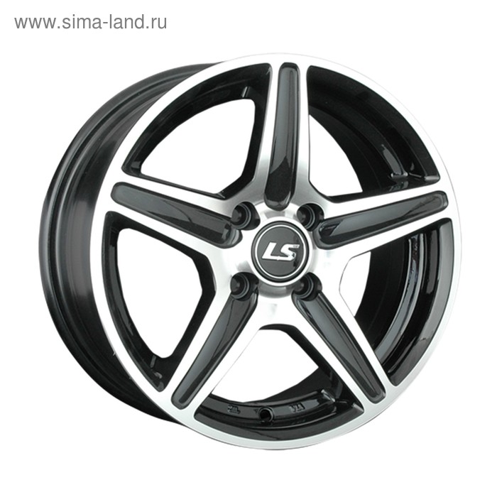 фото Диск литой ls 591413 (lcr 253 - ls 345) 7x16 5x114,3 et38 d73,1 bkf ls wheels