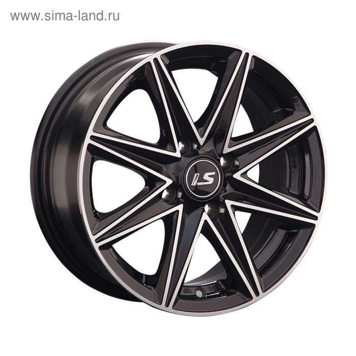 фото Диск литой ls 591423 (lcr 3168 - ls 363) 6,5x15 4x100 et40 d73,1 bkf ls wheels