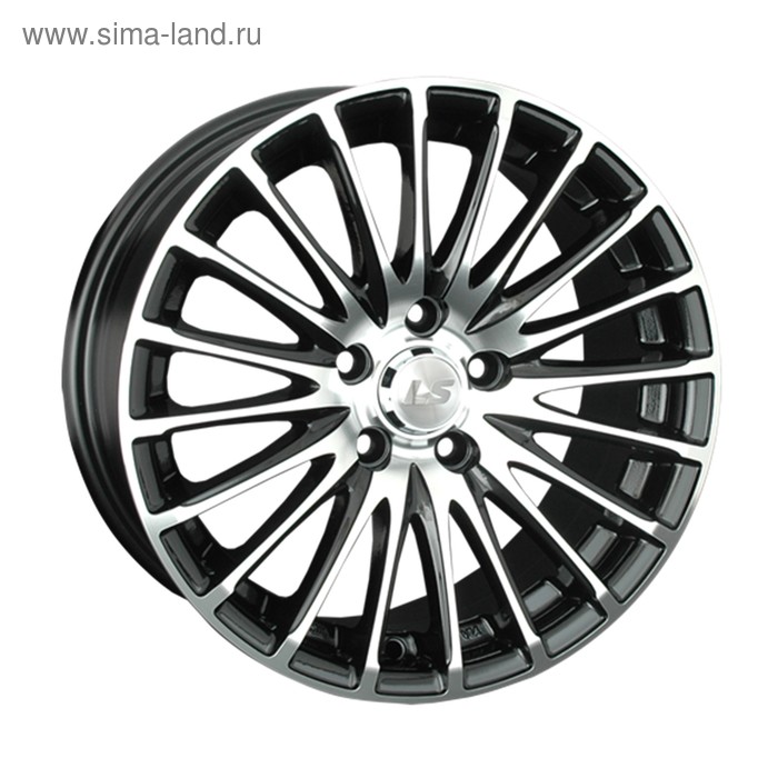 фото Диск литой ls 592046 (lcr 3185 - ls 565) 7x16 5x100 et40 d73,1 bkf ls wheels