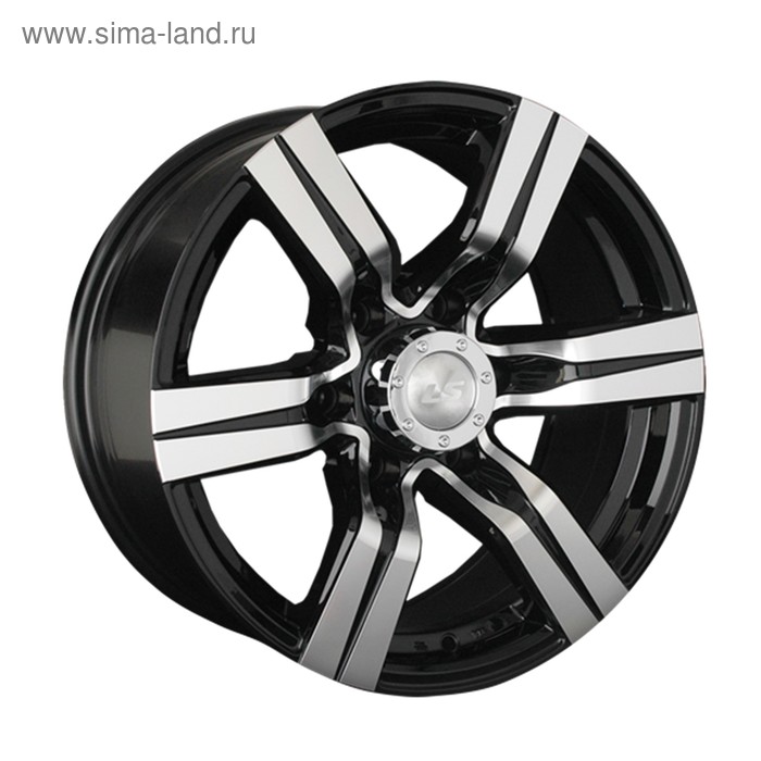 фото Диск литой ls 592068 (lcr d2758 - ls 767) 8x17 6x139,7 et10 d106,1 bkf ls wheels