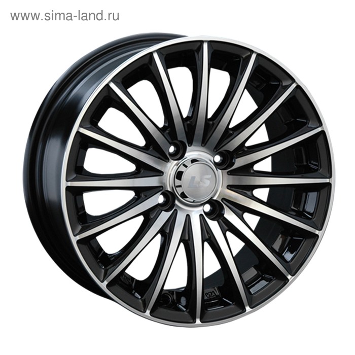 фото Диск литой ls 592557 (lcr 393 - ls 804) 6,5x15 4x100 et45 d73,1 bkf ls wheels