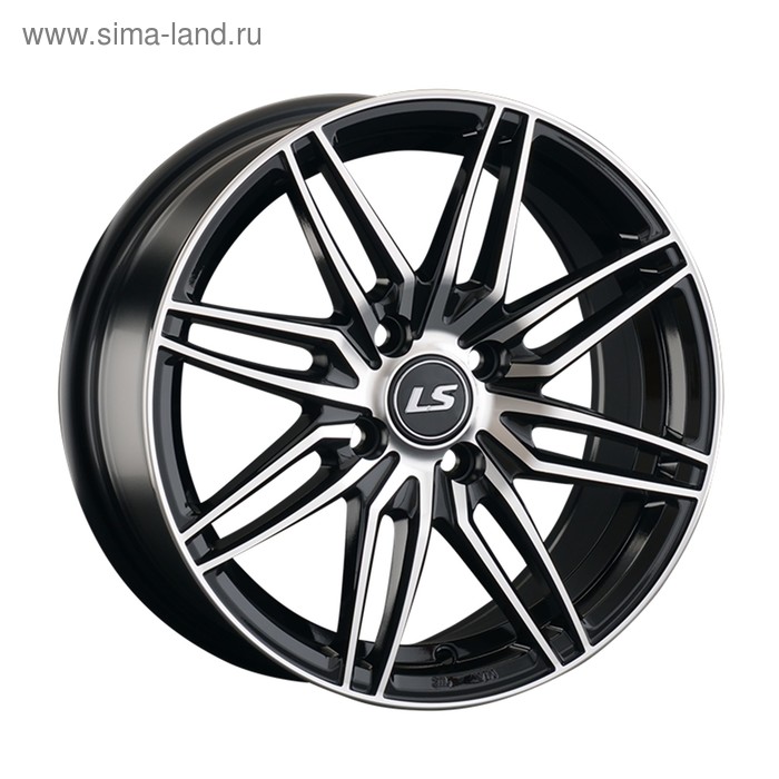 фото Диск литой ls 592574 (lcr 2806 - ls 832) 6,5x15 4x100 et40 d73,1 bkf ls wheels