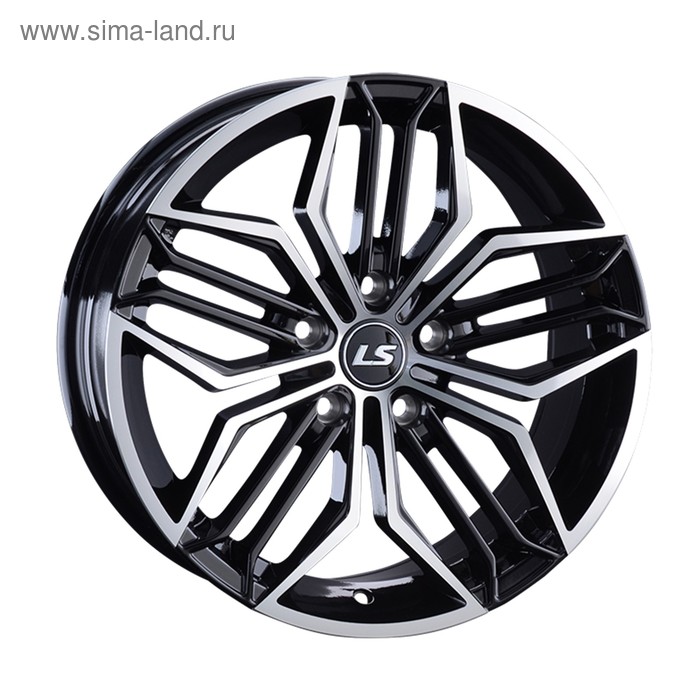 фото Диск литой ls l1567 (ls 1001) 8x17 5x114,3 et40 d67,1 bkf ls wheels