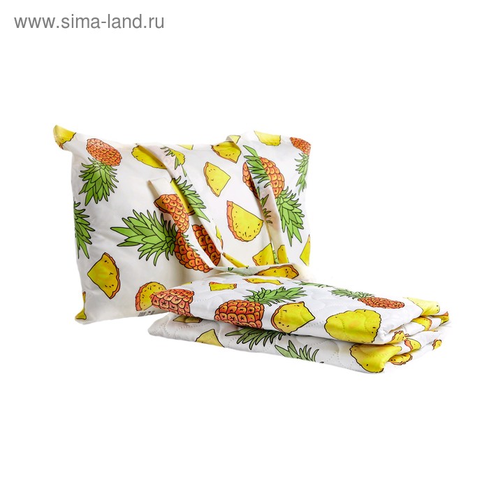 

Пляжное покрывало «Ананасовый коктейль», размер 145 × 200 см