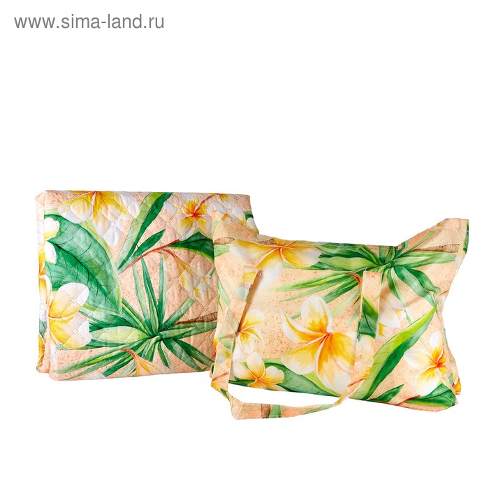 

Пляжное покрывало «Плюмерия на песке», размер 145 × 200 см