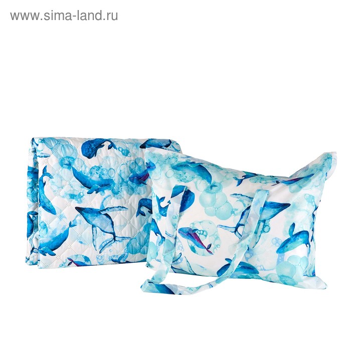 

Пляжное покрывало «Морская пена», размер 145 × 200 см