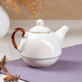 

Чайник заварочный, белый, глянец, 0.25 л, 1 сорт