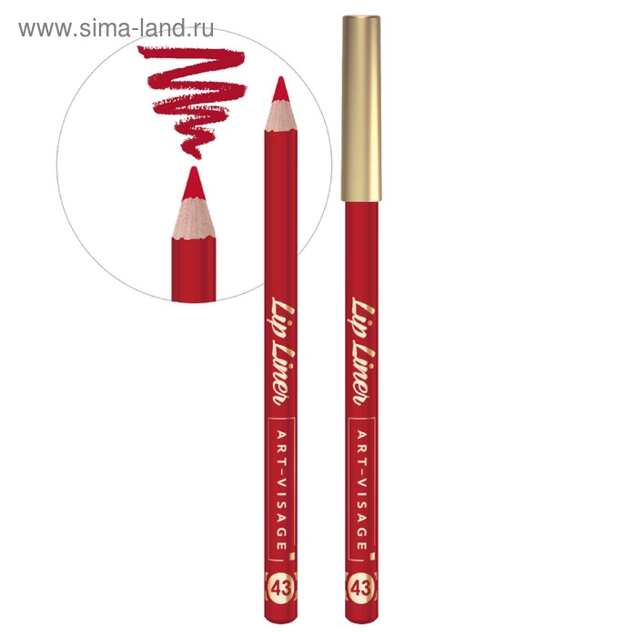 

Карандаш для губ Art-Visage Lip liner, оттенок 43