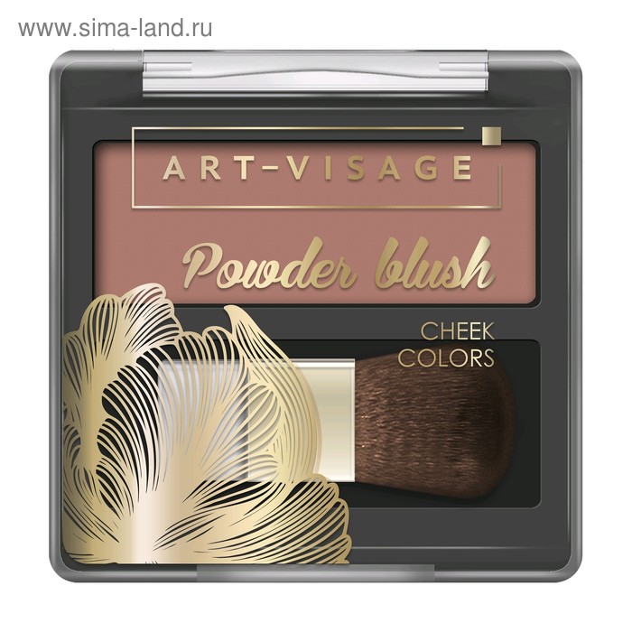 Румяна Art-Visage Powder blush, оттенок 303 румяна компактные art visage powder blush 3 8 гр