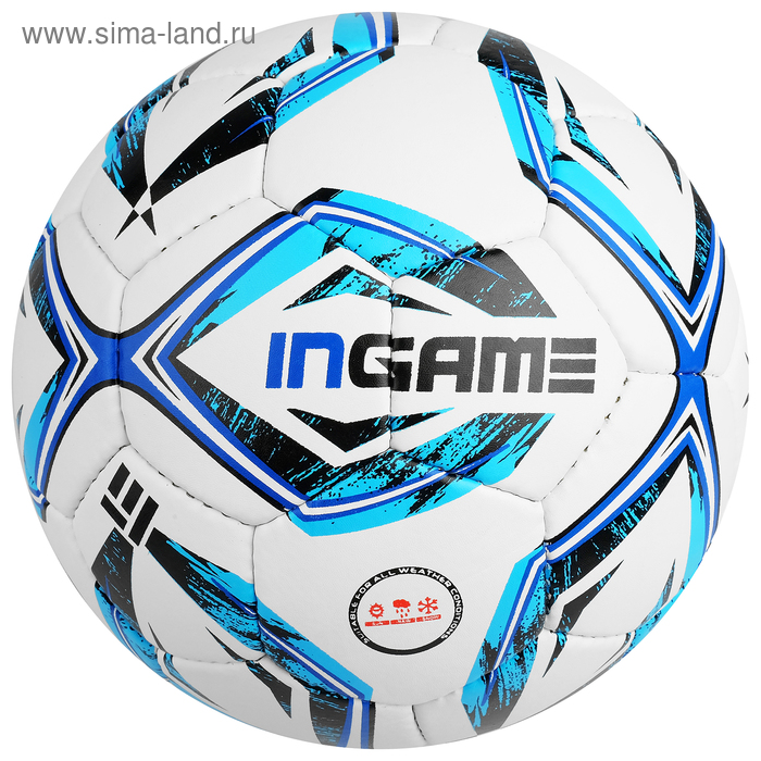 фото Мяч футбольный ingame challenger, размер 5, цвета микс