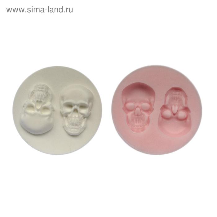 

Молд силикон "Череп" 4,5х2,8 см МИКС