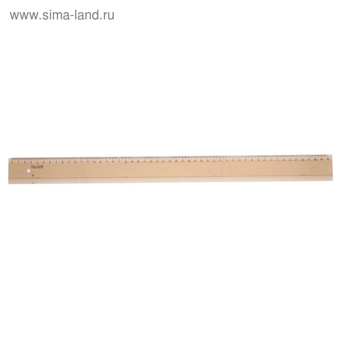 

Линейка 50 см Koh-i-noor 742801, пластик, прозрачная