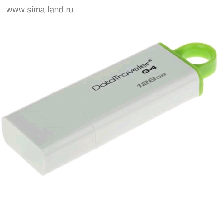 

Флешка USB 3.0 Kingston DataTraveler DTIG4 128Гб, белый