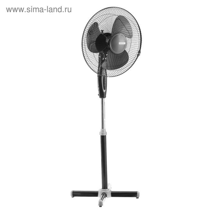 Вентилятор Centek CT-5015 Black, напольный, 40 Вт, 43 см, 3 скорости, чёрный цена и фото