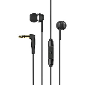 

Наушники Sennheiser CX 80S вакуумные, с микрофоном, проводные, чёрные