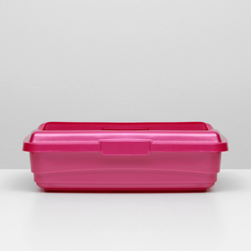 

Лоток большой с бортиком Atlantis LUX, 43 х 33 х 12,5 см, рубин перламутр,