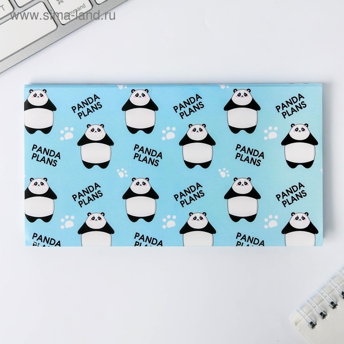 Дизайнерские планинги Планер мини с отрывными листами PANDA PLANS
