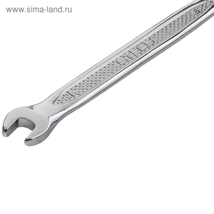 

Ключ комбинированный STELS 15243, CrV, антислип, 6 мм