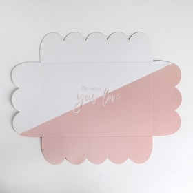 Коробка подарочная с PVC-крышкой Enjoy, 20 × 30 × 8 см от Сима-ленд