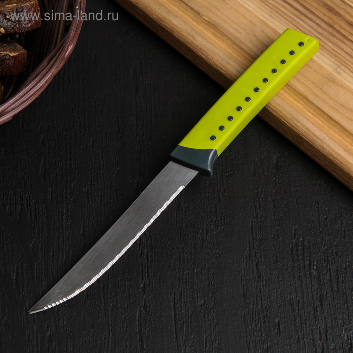 фото Нож кухонный lemax, 11,5 см, универсальный, цвет микс herevin
