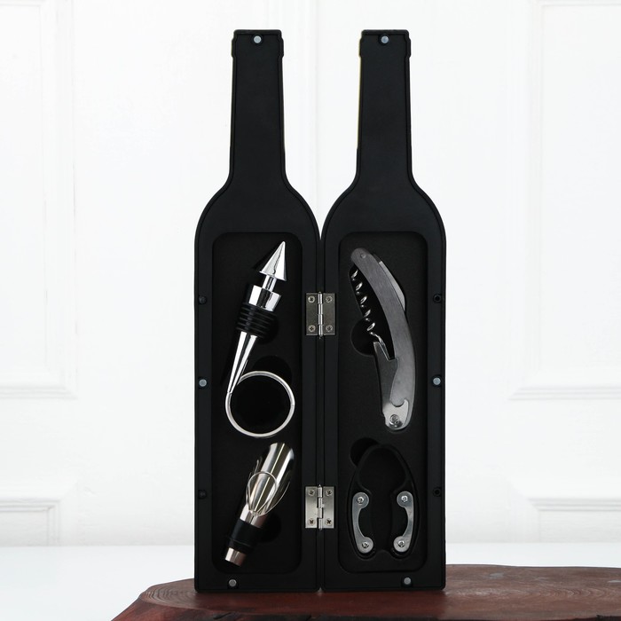 Подарочный набор для вина "Вино всегда хорошая идея", 32 х 7 см