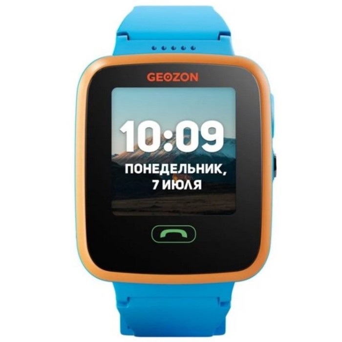 

Смарт-часы GEOZON AQUA 1.44", IPS, IP67, GLONASS, GPS, Wi-Fi, Android, iOS, голубые