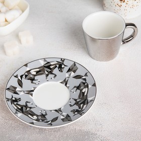 

Кофейная пара «Зазеркалье. Конь», чашка 90 мл, блюдце 13 см