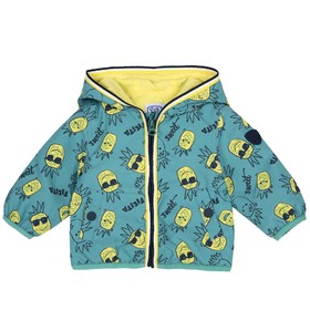 

Куртка для мальчиков, с карманами на кнопке, рост 98 см, цвет зелёный