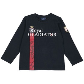 

Лонгслив для мальчиков, рост 116 см, цвет тёмно-синий, принт Royal Gladiator