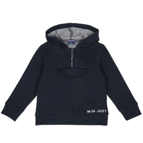 

Толстовка для мальчиков, рост 122 см, цвет тёмно-синий