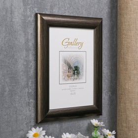 

Фоторамка пластик Gallery 13х18 см грецкий орех