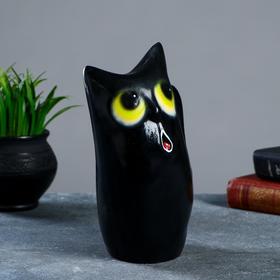 

Копилка "Кот привидение" черный, 22х11х9см