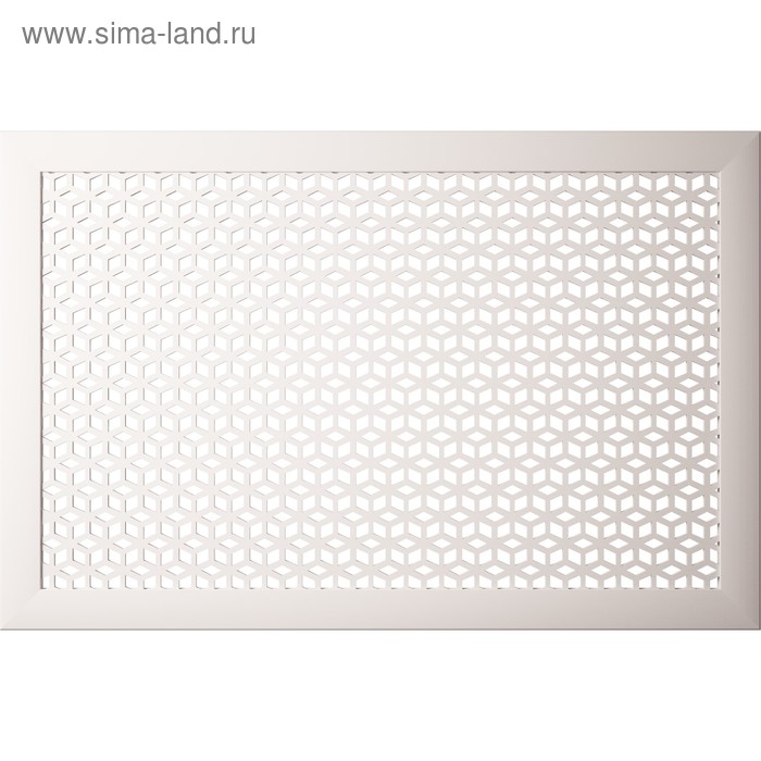 Экран для радиатора Илона белый , 120х60 см