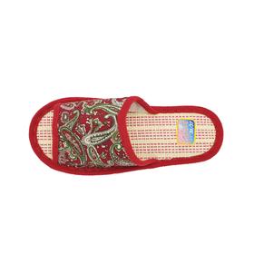 

Тапочки женские цвет красный, размер 40/41