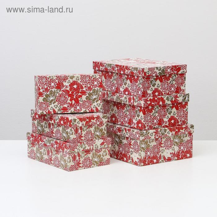 

Набор коробок 6 в 1 "Узор № 2", 35 х 25 х 12,5 - 23 х 13 х 7,5 см