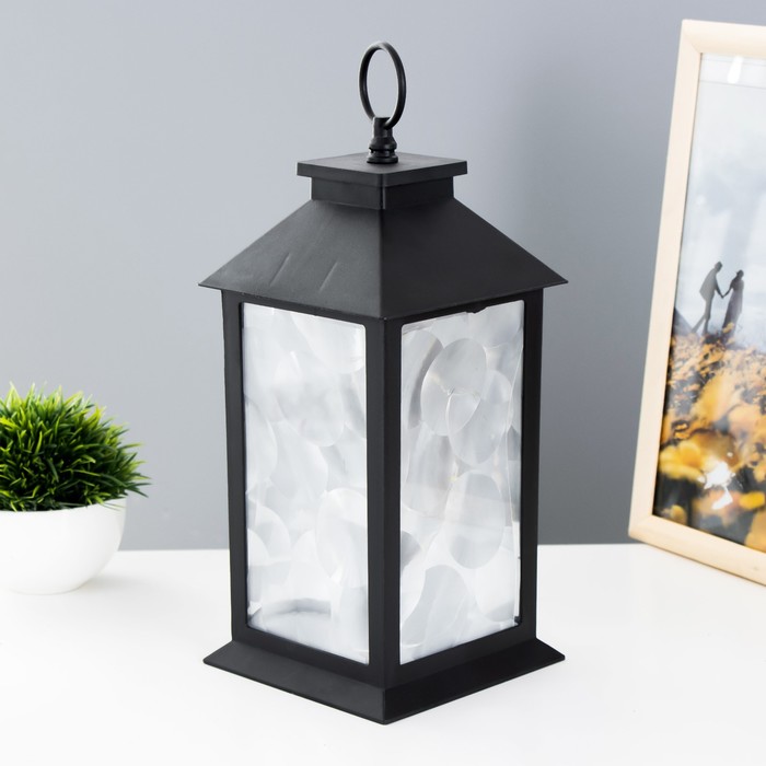 

Ночник 48130 LED батарейки 3хААА черный 14х14х34 см RISALUX