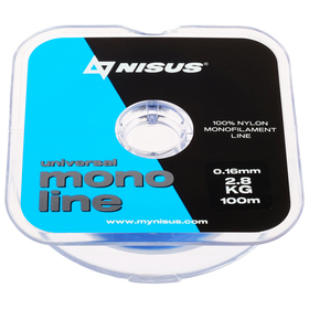 

Леска NISUS MONOLINE Blue 0,16 мм/100 м