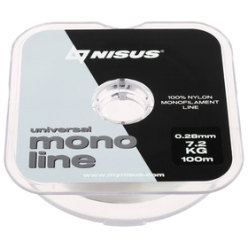 

Леска NISUS MONOLINE Universal 0,28 мм/100 м
