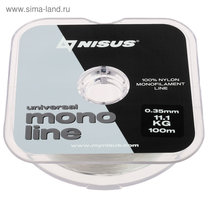 Леска NISUS MONOLINE Universal 0,35 мм/100 м