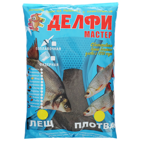 

Прикормка Delfi «мастер», аромат ваниль, плотва/лещ, цвет чёрный, вес 0,8 кг
