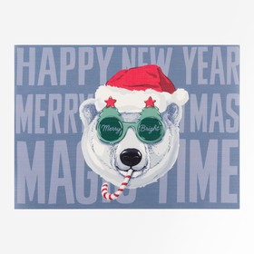 

Новогодняя салфетка на стол Merry Bright, 40х29 см