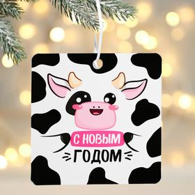 

Подвеска со скретч-слоем «Коровка с леденцом»