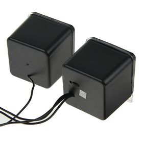 

УЦЕНКА Компьютерные колонки 2.0 LuazON, USB, чёрные