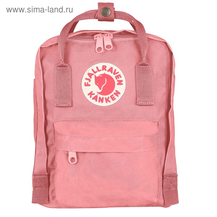 фото Рюкзак kanken mini, розовый, 20×13×29 см, 7 л